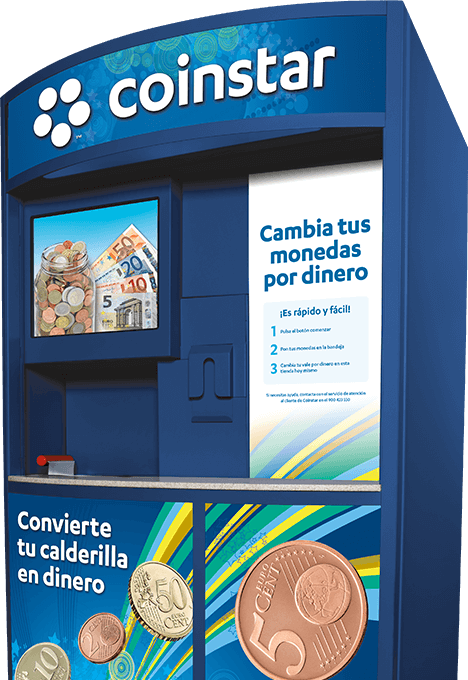 Coinstar recupera el dinero estancado en el bolsillo del consumidor y lo canaliza hacia el retail